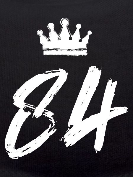 84 Number crown