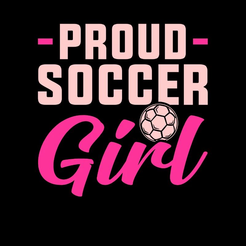 Fière footballeuse