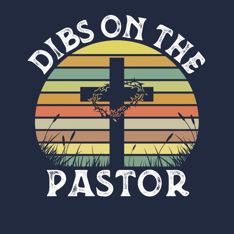 Retro Groovy Dibs Sur Le pasteur, drôles de pasteurs