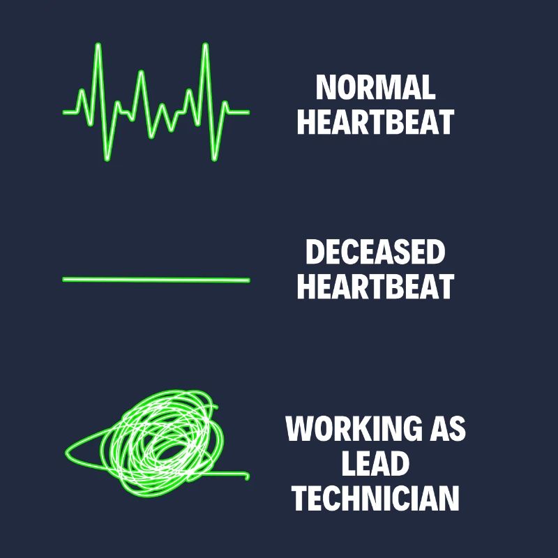 Lead Techinian Funny Technician Worker