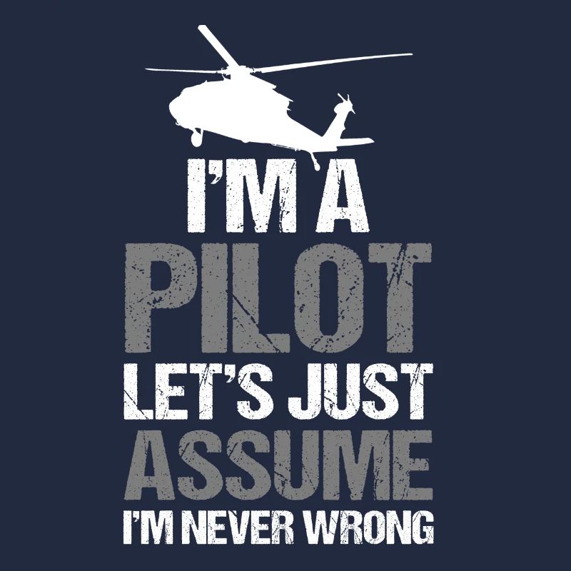 Hubschrauber Pilot Geschenk