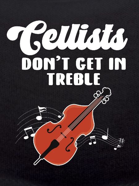 Cello Funny Gift Viola