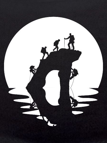 Circle and reflection - Climbing -