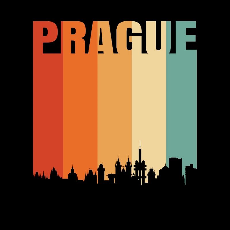 Prague Czech Republic Skyline