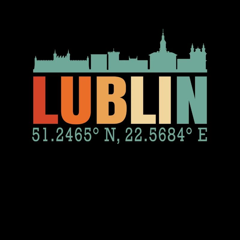 Lublin Polen Skyline
