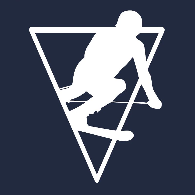 Triangle - Skiing - (2)