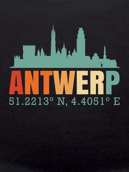 Skyline of Antwerp Netherlands