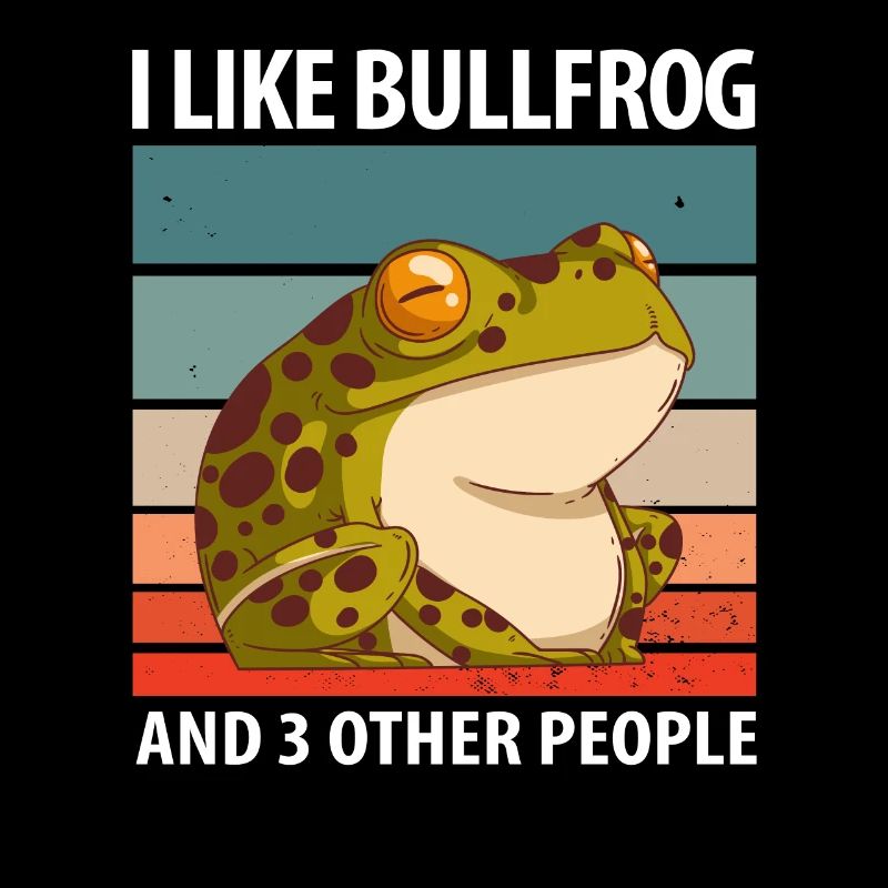 Bullfrog Frog Gift