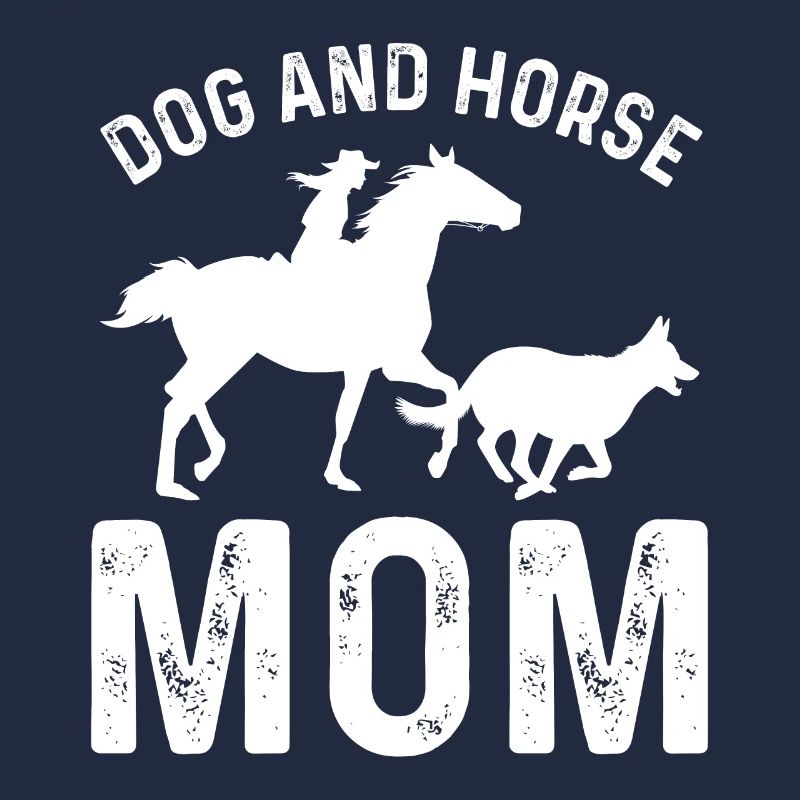 Maman chien et cheval
