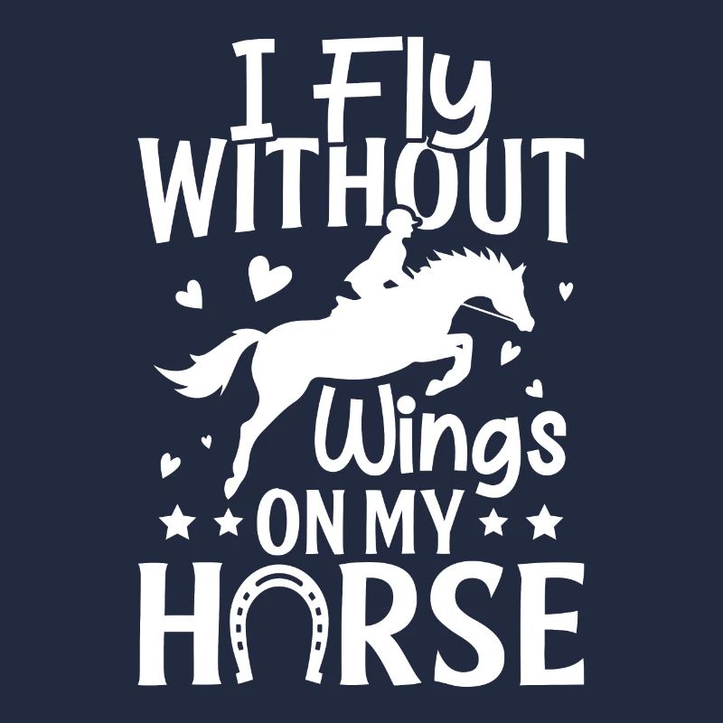 Je vole sans ailes sur mon cheval - (2)