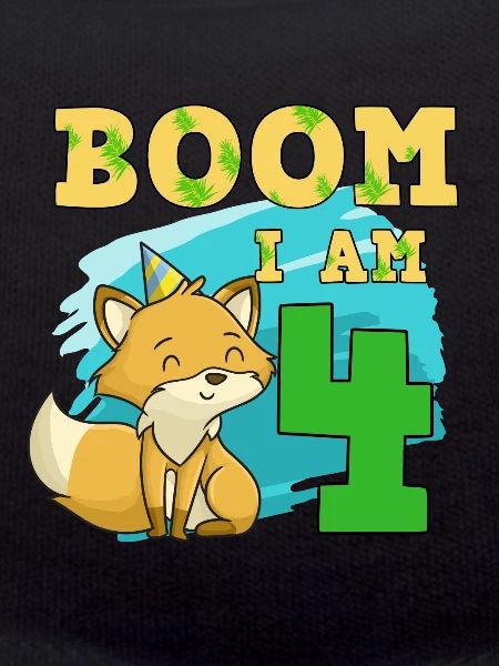 4th birthday fox