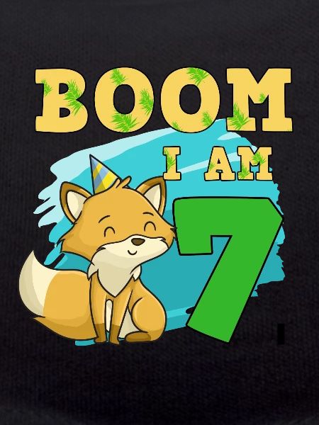 7th birthday fox