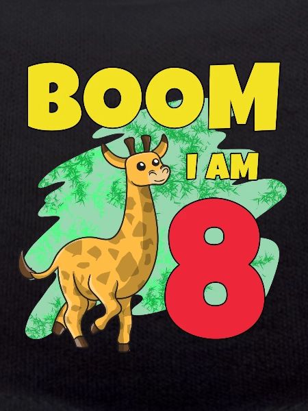 8th birthday giraffe
