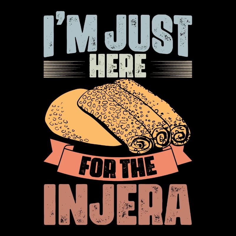 I'm Just Here For The Retro Ethiopian Bread Injera