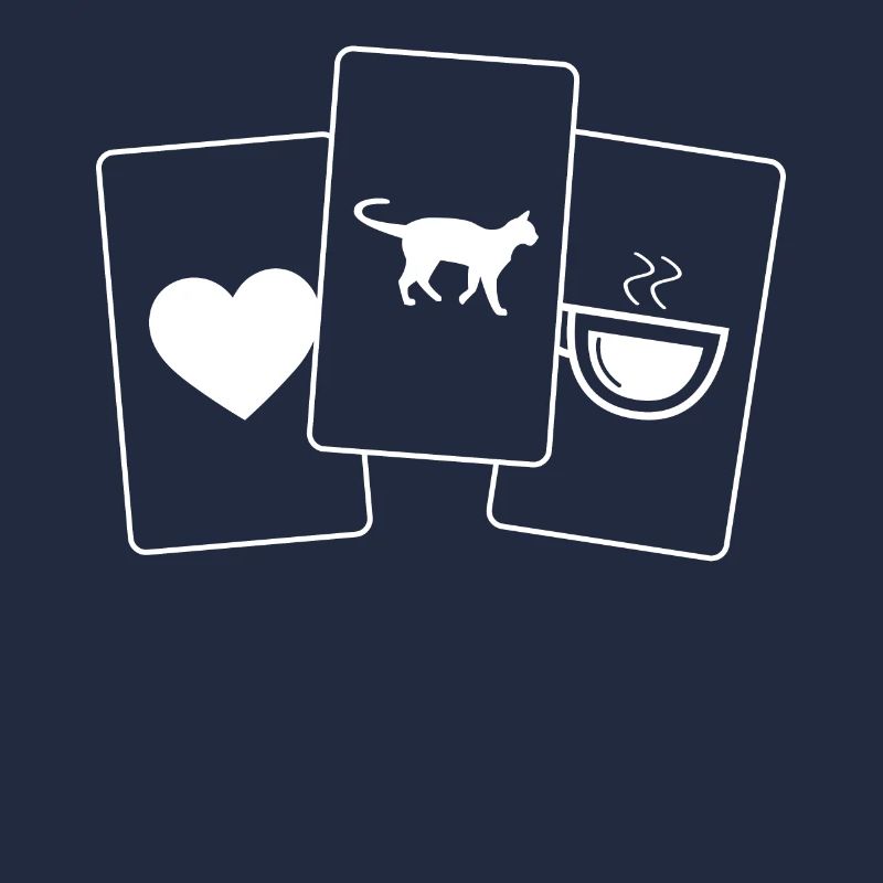 Herz - Kaffee - Katze -