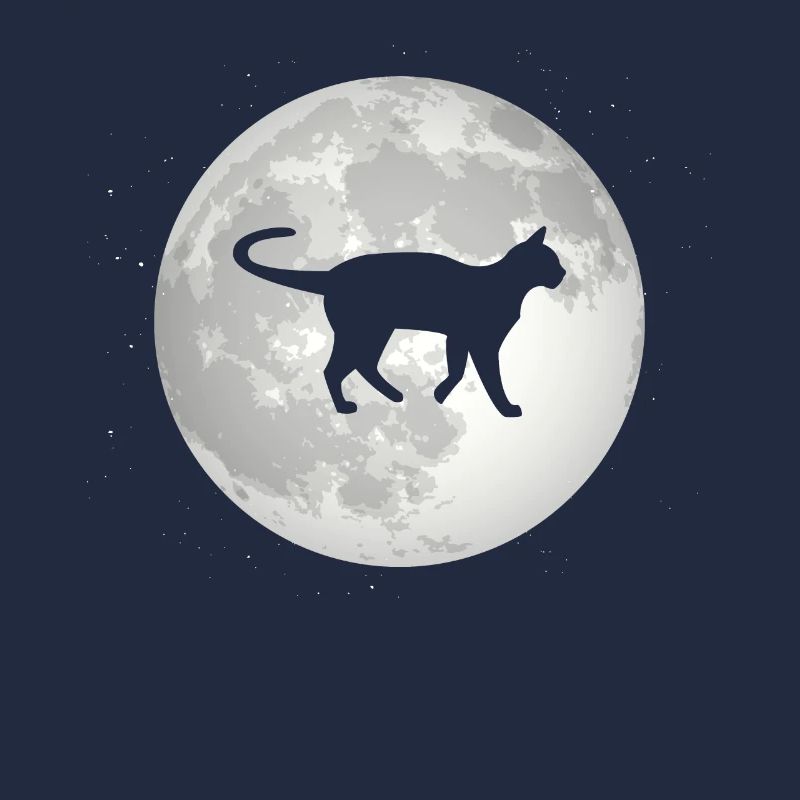 Vollmond - Katze -