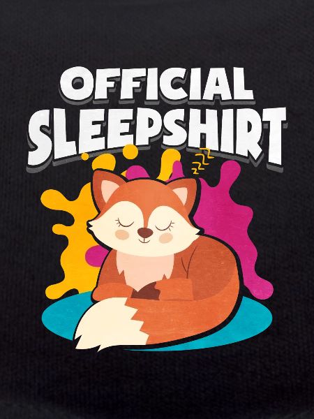 Offizielles Schlafshirt Fuchs