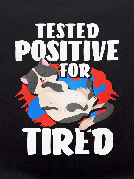 Positiv Auf Müde Getestet Katze