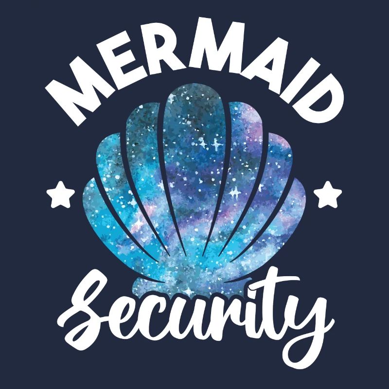 Mermaid Security Seashell Mermaid Squad Birthday
