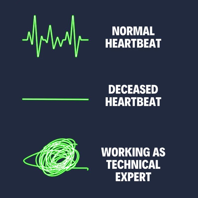 Technical Expert Worker Funny Technical Expert