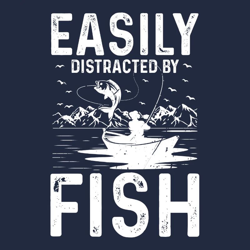 Facilement distrait par le poisson