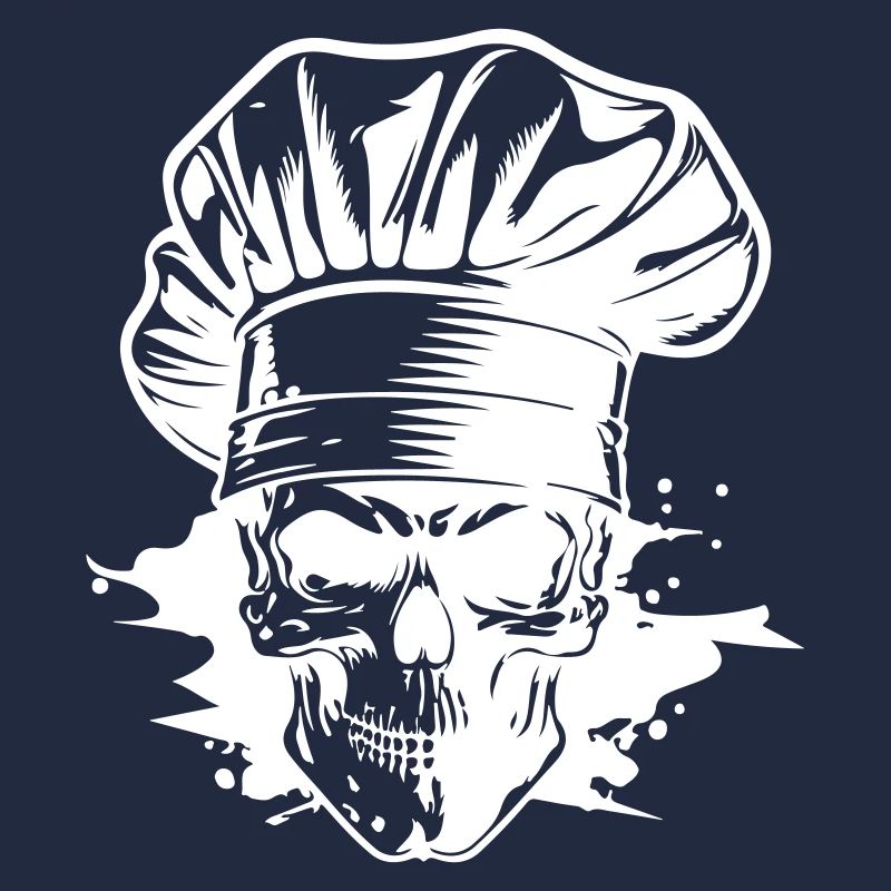 Koch Skelett Chef
