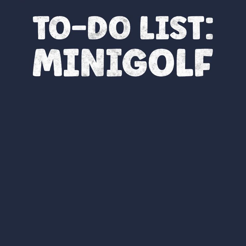 Funny Minigolf Lover Citations Miniature Golf; Golfe