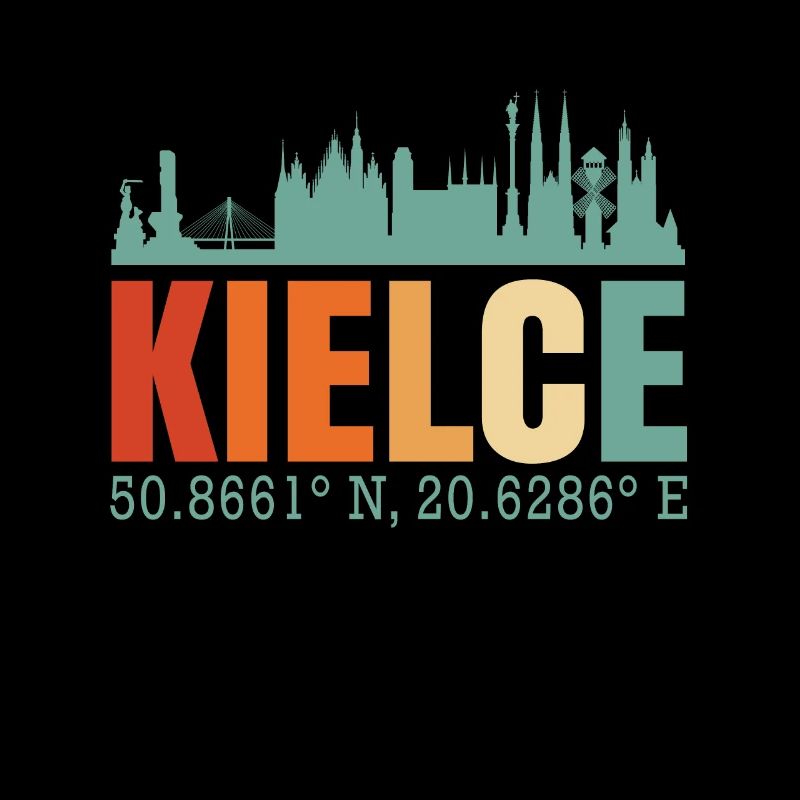 Poland Kielce Skyline