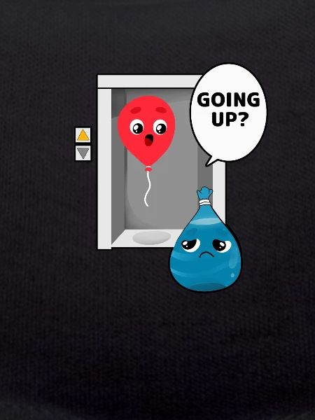 Balloon Elevator Saying