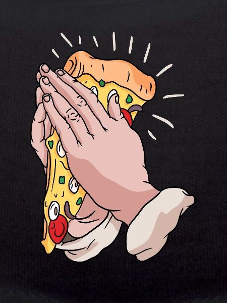 Prier pour la pizza