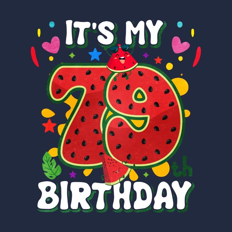 79e anniversaire pastèque