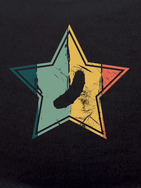 Gurke Gewürzgurke Retro Stern Geschenk