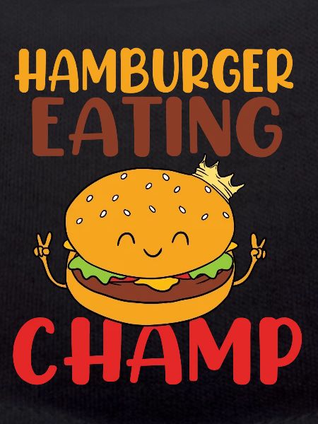 Hamburger Eating Champ