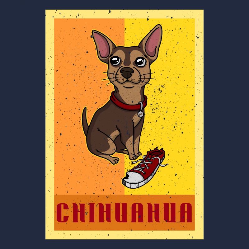 Sneaker Chihuahua Retro Dog
