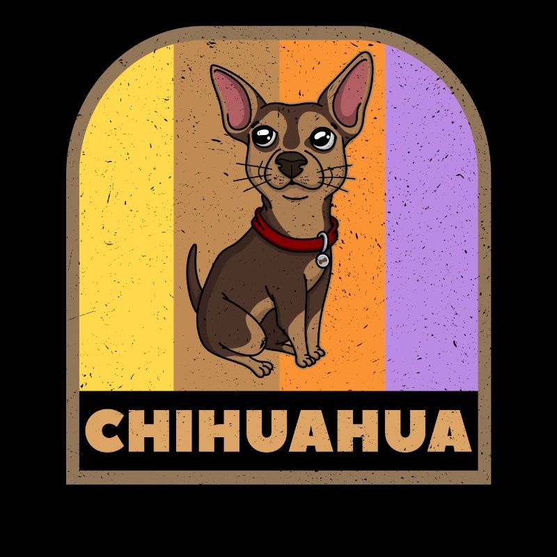 Chihuahua Dog Retro Tee
