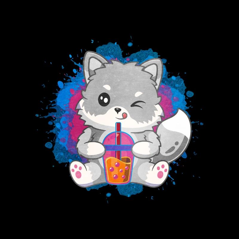Cadeau mignon renard arctique