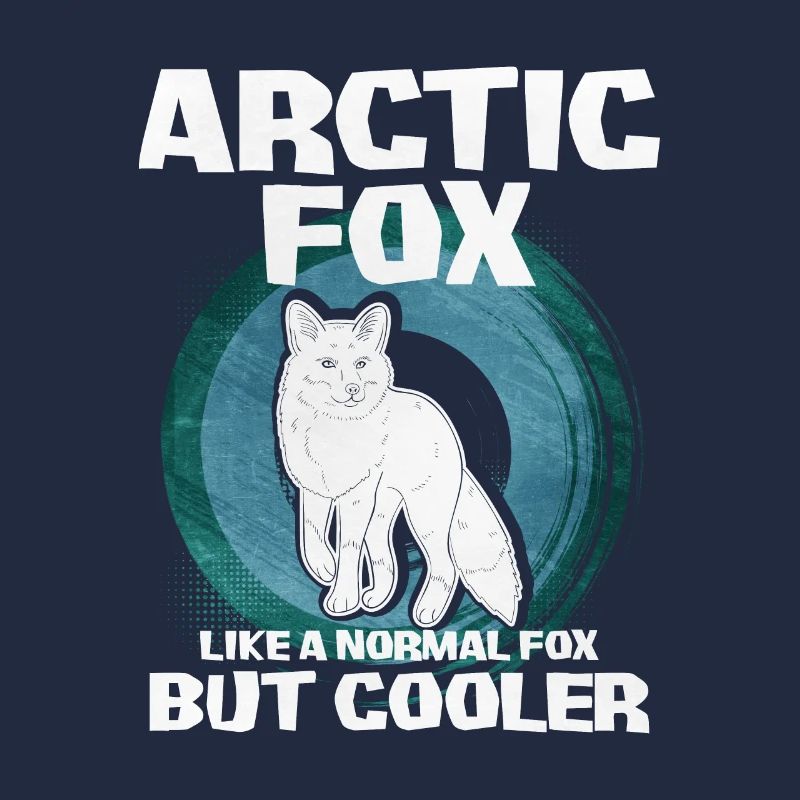 Cute arctic fox gift