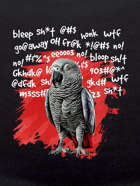 African Grey Parrot Gift