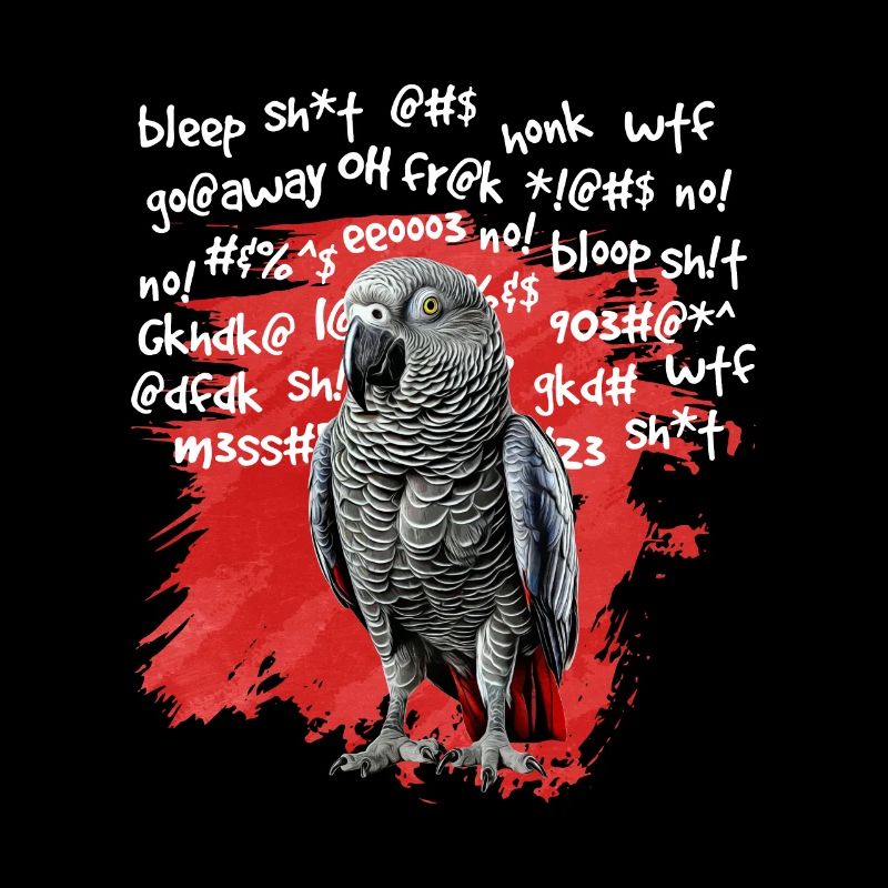 African Grey Parrot Gift