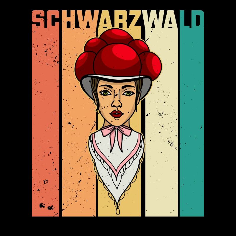 Schwarzwaldmädel Schwarzwald Deutsch Retro