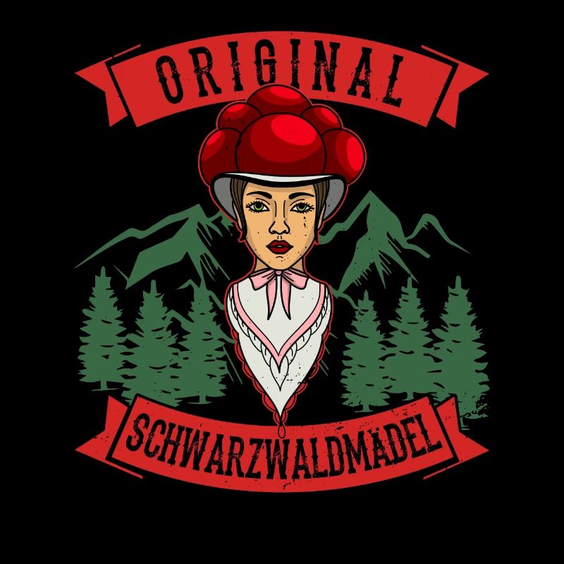 Original Schwarzwaldmädel Schwarzwald Deutsch