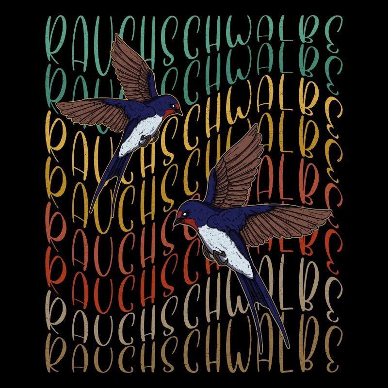 Hirondelle rustique Retro Austria oiseau