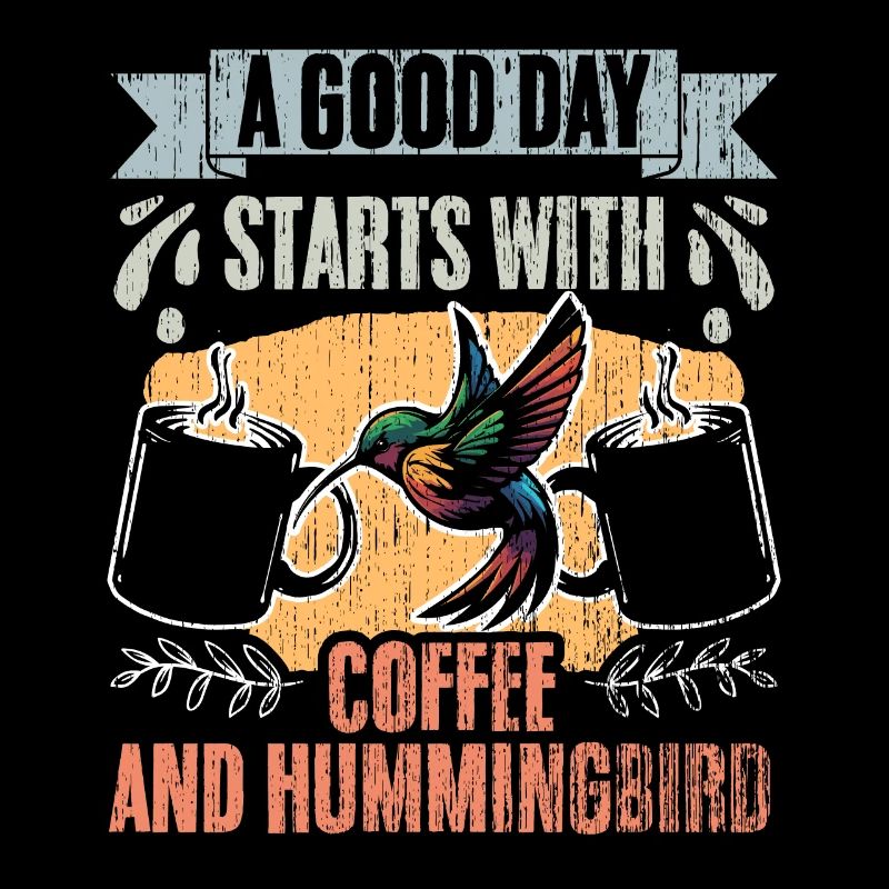 A Good Day Starts With Coffee Vintagte