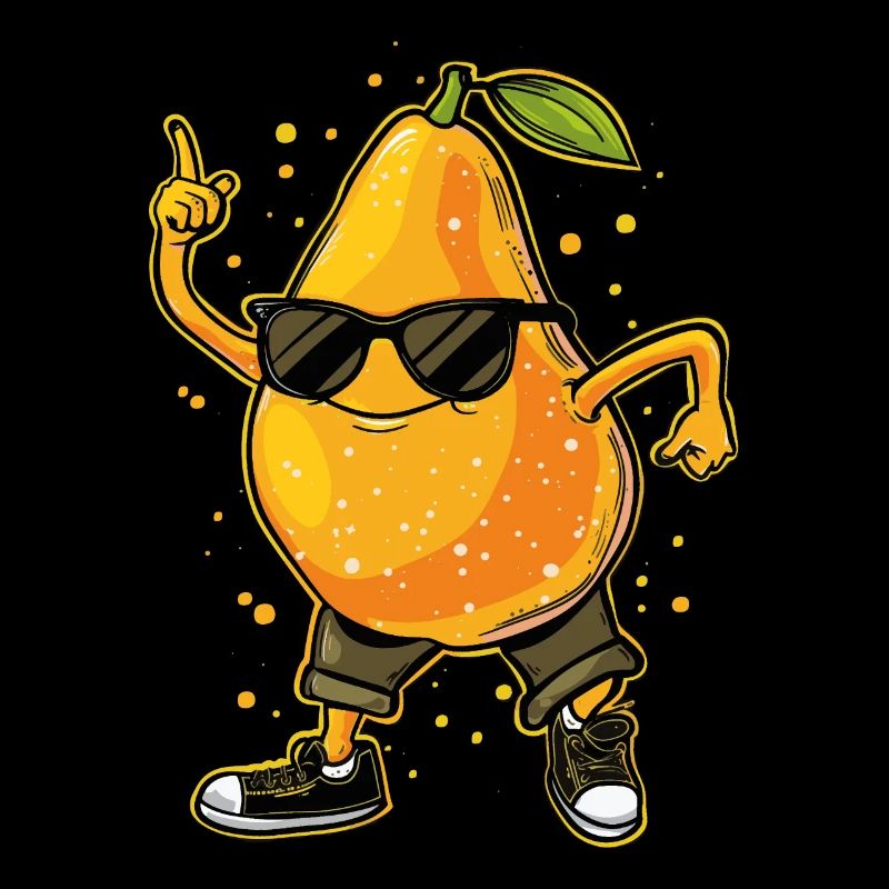 Tamponnage de la mangue