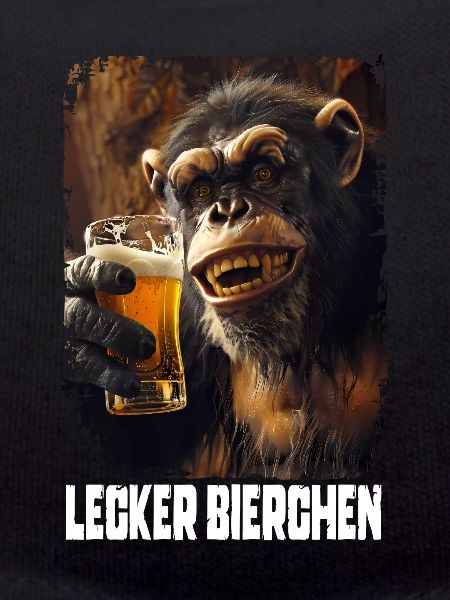 Lecker Bierchen Affee