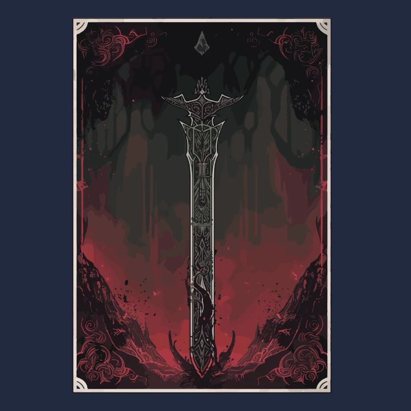 The Cursed Blade Tarot