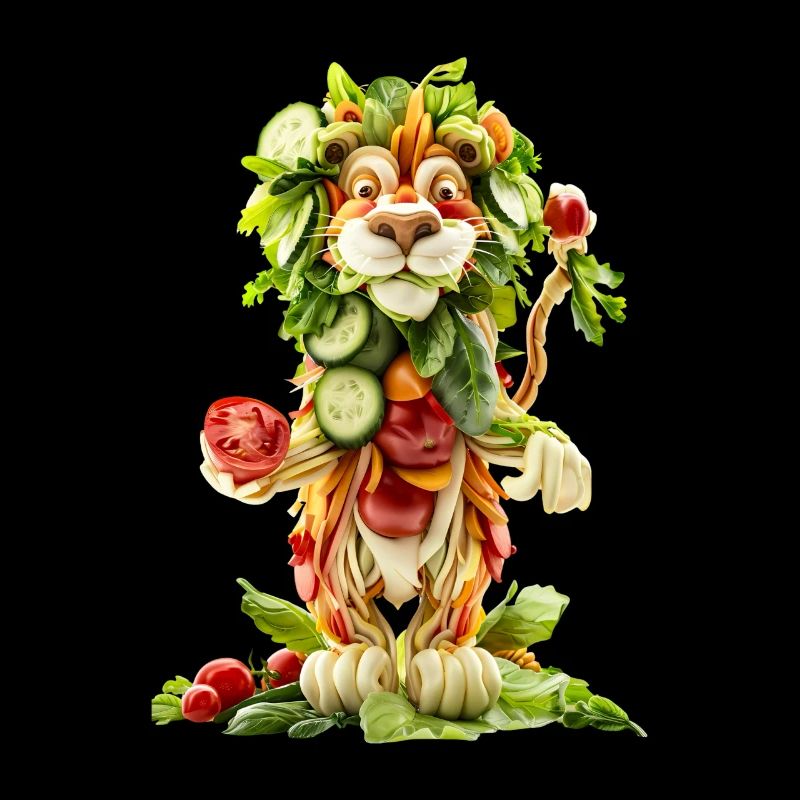 Löwe Salat