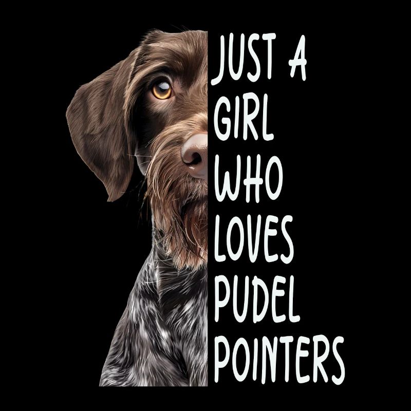 Poodle Pointer Girl Gift