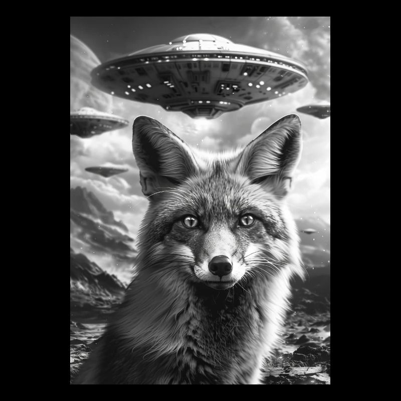 Ufo Selfie Fuchs