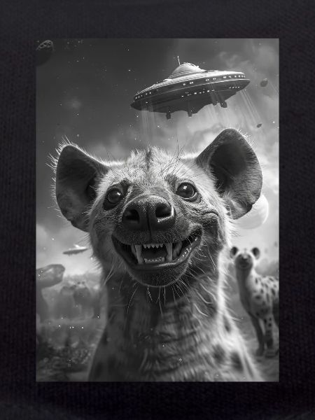 Ufo Selfie Hyena